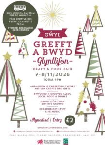 Gwyl Grefft a Bwyd Glynllifon poster